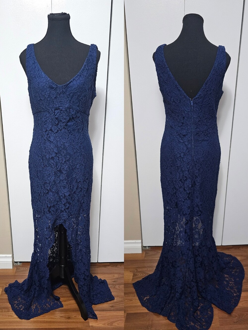 Le Chateau Mermaid Lace Gown